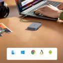 Czytnik kart pamięci SD microSD USB-C - szary