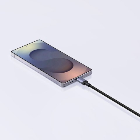 Kabel przewód USB-C PD 100W 5A 1m - czarny