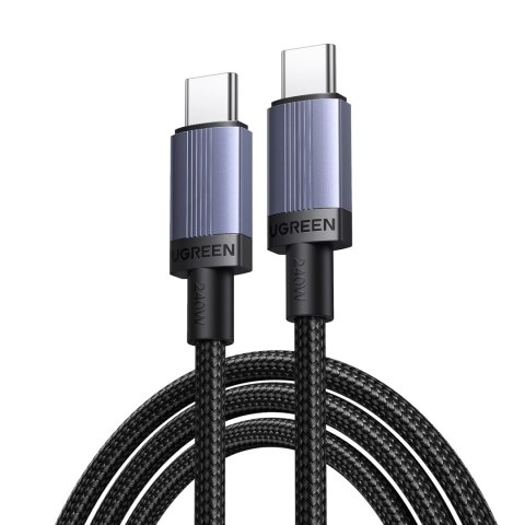 Kabel przewód USB-C PD 240W 1m - czarny