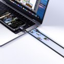 Kabel przewód USB-C PD 240W 1m - czarny