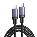 Kabel przewód USB-C PD 240W 2m - czarny