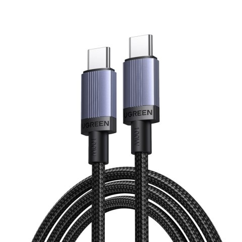 Kabel przewód USB-C PD do szybkiego ładowania 100W 0.5m - czarny
