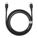 Kabel przewód USB-C Pudding Series 100W 1.2m - czarny