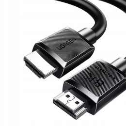 Kabel przewód audio wideo HDMI 8K 2m - czarny