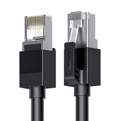 Kabel przewód sieciowy Ethernet Cat 6 F/UTP 1.5m - czarny