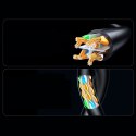 Kabel sieciowy Ethernet Cat 6 F/UTP RJ45 8m - czarny