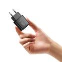 Ładowarka sieciowa USB-A USB-C NCA30 PD QC 30W - czarna