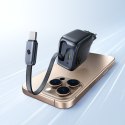 Ładowarka sieciowa USB-C ze zwijanym kablem USB-C EnerCore CJ11 45W - czarna
