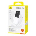Powerbank 10000mAh 22.5W Lipow z wbudowanymi kablami USB-C iPhone Lightning - biały