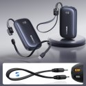 Powerbank 10000mAh 45W z kablem smyczą EnerFill FC21 Qpow 3 Ultra - czarny