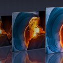 Przełącznik 2 komputery 1 monitor KVM USB-C HDMI 4K 60Hz - szary