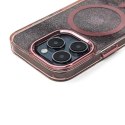 Etui brokatowe plecki na Samsung Galaxy A26 5G Glitter Case MagSafe - różowe