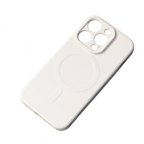 Etui ochronne na Samsung Galaxy A26 5G Silicone Case MagSafe - beżowe