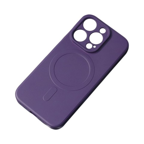 Etui pokrowiec na Samsung Galaxy A16 5G Silicone Case MagSafe - fioletowe