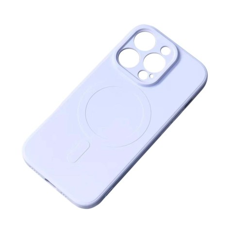 Etui pokrowiec na Samsung Galaxy A16 5G Silicone Case MagSafe - jasnoniebieskie