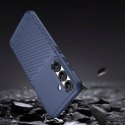 Etui silikonowy pancerny pokrowiec do Samsung Galaxy S25 Thunder Case - niebieski