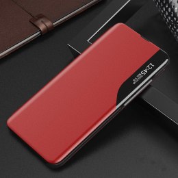 Etui z klapką podstawką do Samsung Galaxy S25 Eco Leather View Case - czerwone