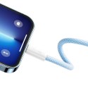 Kabel przewód USB-C - iPhone Lightning Dynamic Series 20W 1m - niebieski