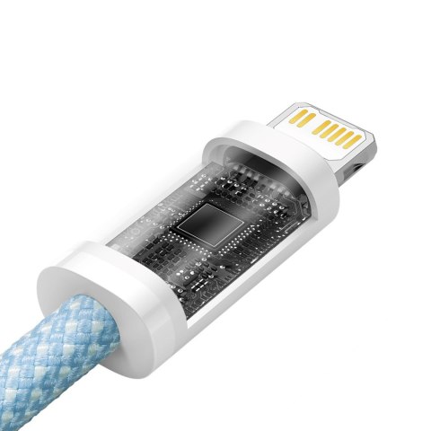 Kabel przewód USB-C - iPhone Lightning Dynamic Series 20W 1m - niebieski