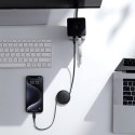 Kabel przewód zwijany USB-C Free2Pull 60W 1m - biały