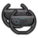 Kierownica symulator jazdy do kontrolera Joy-Con Nintendo Switch 2 czarna - 2 szt.