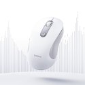 Mysz bezprzewodowa ergonomiczna Bluetooth F02 - biała
