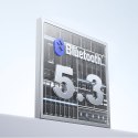 Mysz bezprzewodowa ergonomiczna Bluetooth F02 - biała