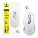 Mysz bezprzewodowa ergonomiczna USB 2.4GHz F02 - biała