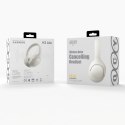 Słuchawki bezprzewodowe nauszne H3 Lite ANC Bluetooth - białe