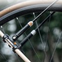 Błotnik rowerowy uniwersalny z regulacją - czarny