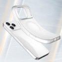Etui case na iPhone 17 Pro Max Magnetic Abrasive MagSafe - matowe białe