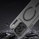 Etui case na iPhone 17 Pro Max Magnetic Abrasive MagSafe - matowe czarne