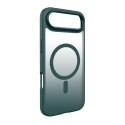 Etui case pokrowiec na iPhone 17 Air TPU Gradient MagSafe - turkusowe