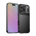 Etui pokrowiec plecki na iPhone 17 Pro Thunder Case - czarne