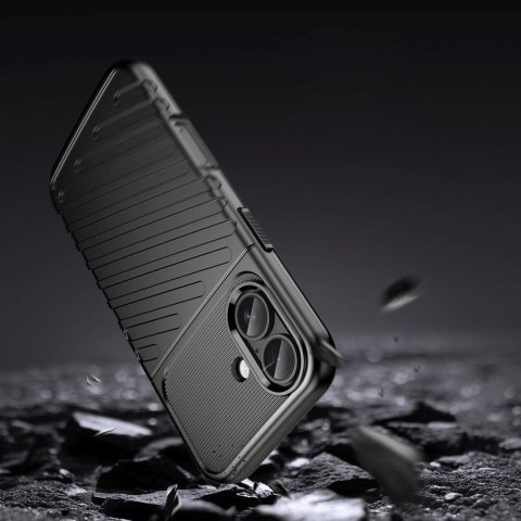 Etui pokrowiec plecki na iPhone 17 Thunder Case - czarne