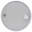Beczka stalowa metalowa TH 60L korki 2 i 3/4 z kranikiem atest - SZARA
