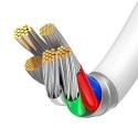 Kabel przewód USB-C - iPhone Lightning Superior Series 20W PD 25cm - biały