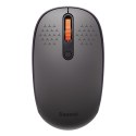 Myszka bezprzewodowa 3 tryby łączności 2.4GHz Bluetooth 3.0 5.0 F01B - szara