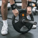 Opaska sportowa stabilizująca na nadgarstek czarna - 2 szt.