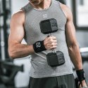 Opaska sportowa stabilizująca na nadgarstek czarna - 2 szt.
