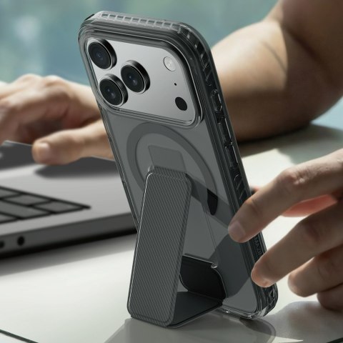 Etui plecki case na iPhone 17 Pro Titan Pro Holder MagSafe - czarne