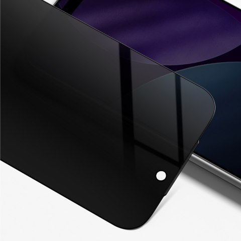 Szkło hartowane prywatyzujące na iPhone 17 Air Titan Privacy FusionFilter 7