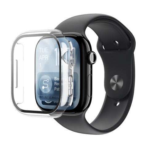 Szkło ochronne z etui na Apple Watch Series 11 42 mm Radix - przezroczyste