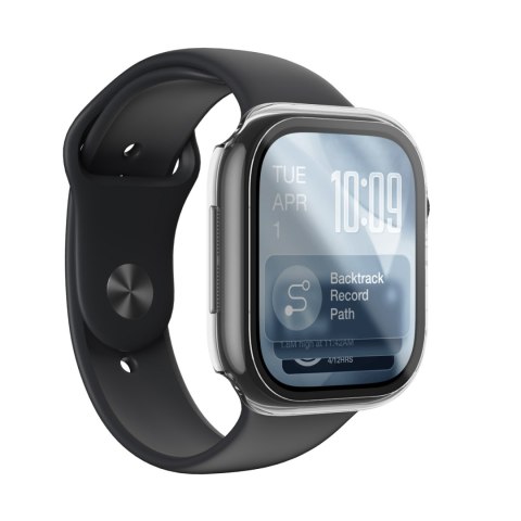 Szkło ochronne z etui na Apple Watch Series 11 46 mm Radix - przezroczyste