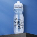 Bidon rowerowy butelka do wody napojów 750ml - transparentny