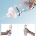 Bidon rowerowy butelka do wody napojów 750ml - transparentny