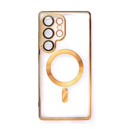 Etui galwanizowane na iPhone 16e Electroplated Case z MagSafe - złote