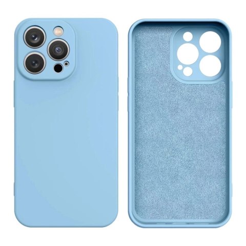 Etui plecki na iPhone 16e Silicone Case - niebieskie