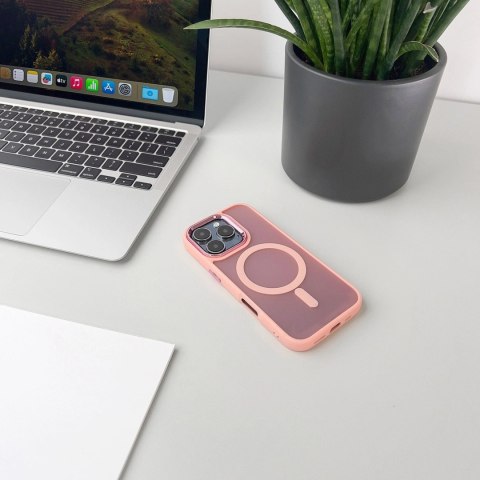 Etui pokrowiec na Samsung Galaxy S26 MagSafe Fashion Case - różowy