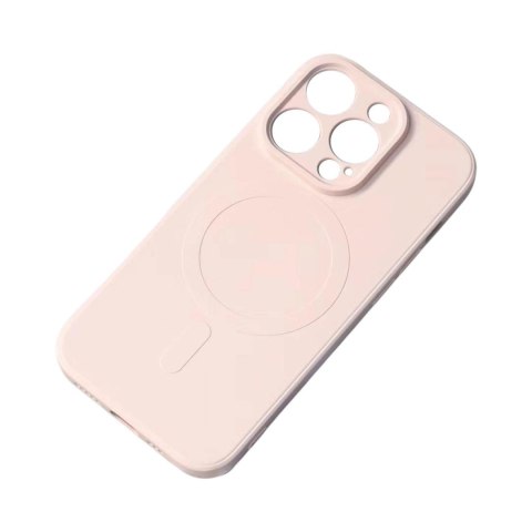 Etui pokrowiec na iPhone 16e Silicone Case z MagSafe - różowy